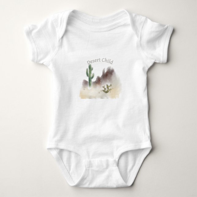 Desert Child | Baby Bodysuit | (Front)