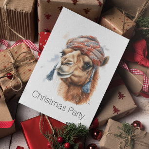 Desert Christmas Joy, custom Invitation