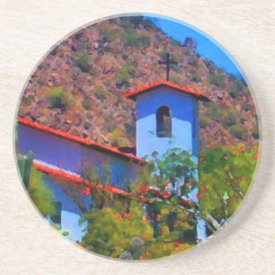 Desert church coaster