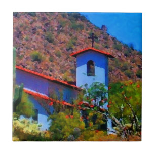 Desert church tile