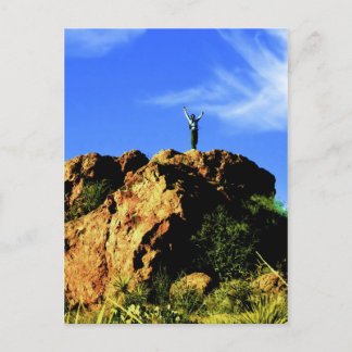 Desert Climber Postcard