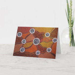 Desert Corroboree Card