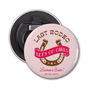 Desert Cowgirl Last Rodeo Bachelorette Party  Bottle Opener