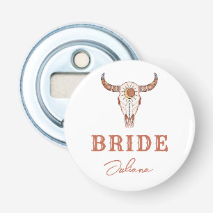 Desert Cowgirl Last Rodeo Bride Bottle Opener