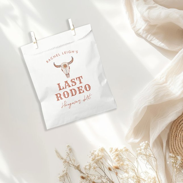 Desert Cowgirl Last Rodeo Favour Bags (Creator Uploaded)
