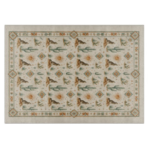 Desert Coyote Southwest Kitchen Style Cutting Board