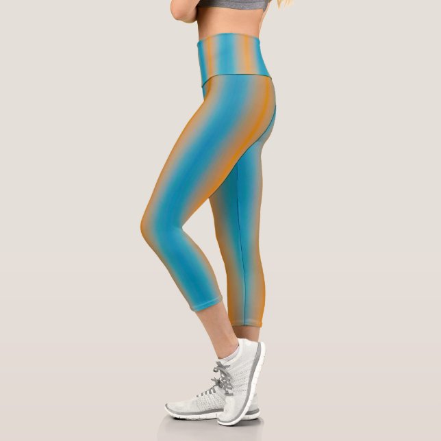 desert dawn  capri leggings (Left)