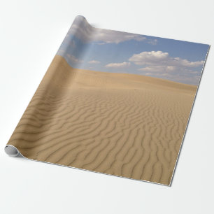 Desert day view wrapping paper