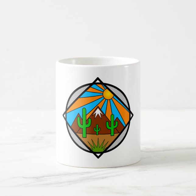 Desert Design Mug (Center)