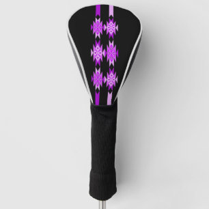 Desert Diamonds in Purple Golf Head Cover