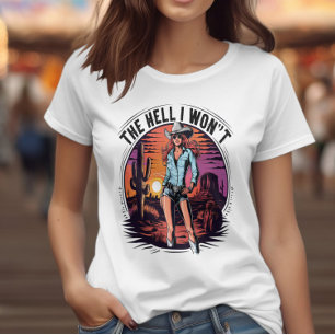 Desert Diva: Cowgirl Charm T-Shirt