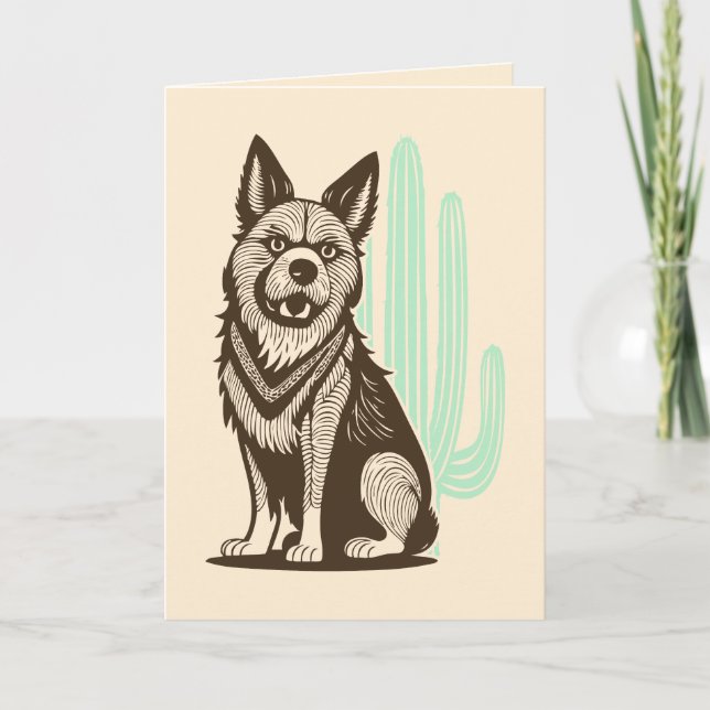 desert dog thank you card (Front)