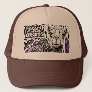 Desert Dreams Camel Trucker Hat – Artistic Desert 