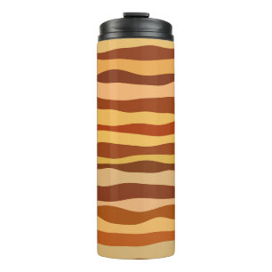 Desert Dreams Gold Burnt Orange Sienna Thermal Tumbler