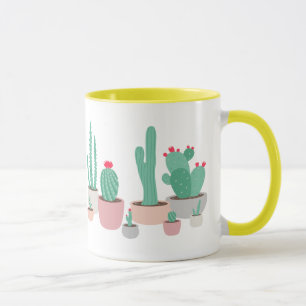Desert Dreams Potted Cacti Mug
