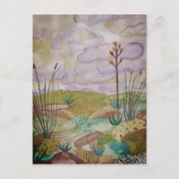 Desert Dreams Watercolor New Mexico