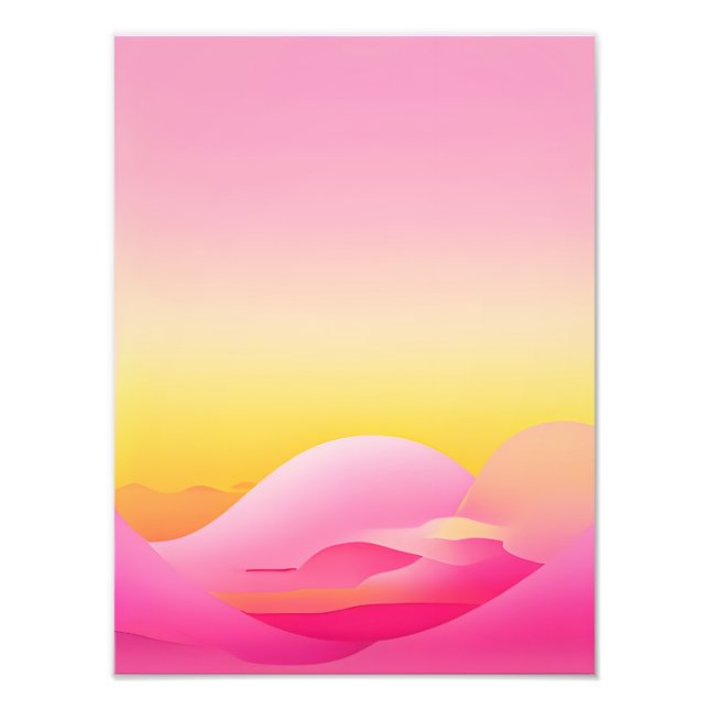 Desert Dreamscape Photo Print (Front)