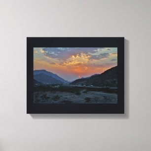 Desert Drive Canvas Print