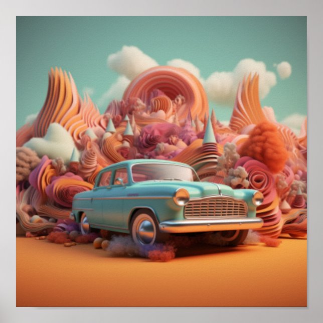 Desert Drive: Echoes of Freedom Poster (Front)