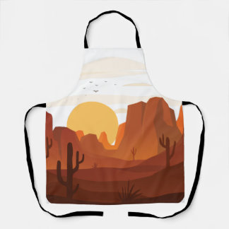 Desert Dune design Apron