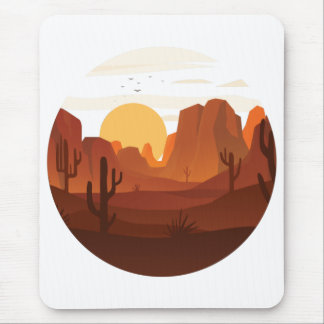 Desert Dune design Mouse Mat