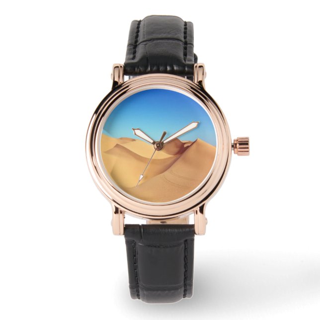 Desert dunes photo watch (Front)