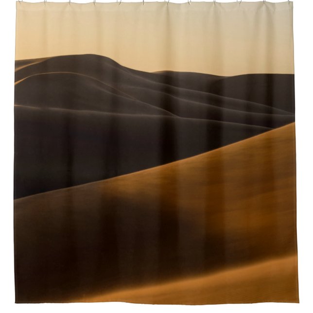 DESERT DURING SUNSET SHOWER CURTAIN (Front)