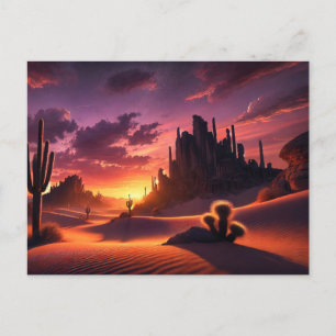 Desert Dusk – Postcard