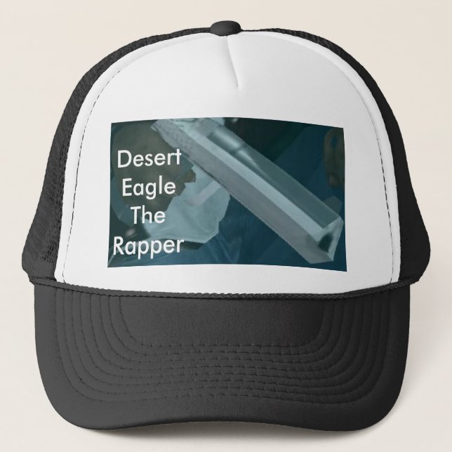 , Desert Eagle The Rapper Trucker Hat (Front)