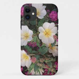 Desert Evening Primrose and Desert Sand Verbena, iPhone 11 Case
