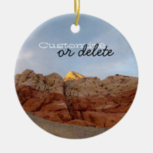 Desert Floor to Ceiling; Customisable Ceramic Tree Decoration