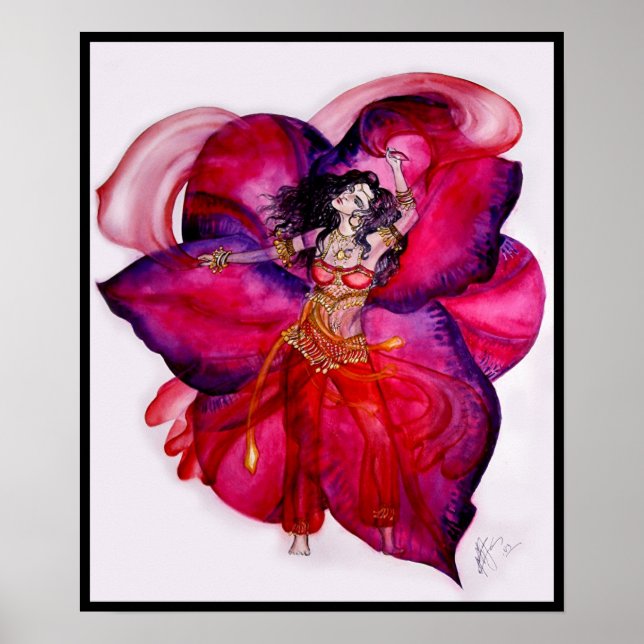 Desert Flower Poster (Front)