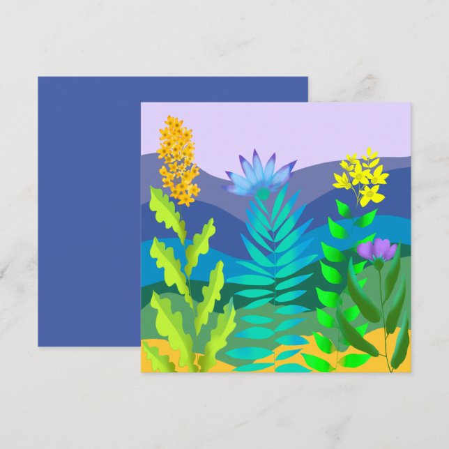 Desert flowers (Front/Back)