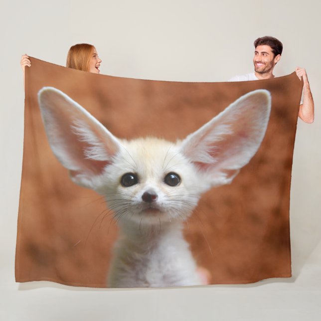 DESERT FOX FLEECE BLANKET (In Situ)
