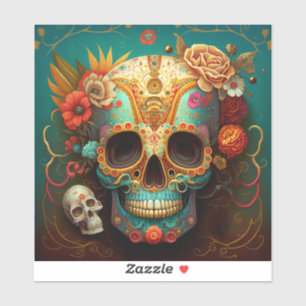 Desert Galaxy Surreal Landscape Art Sticker