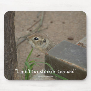 Desert Ground Squirrel Funny Mousepad