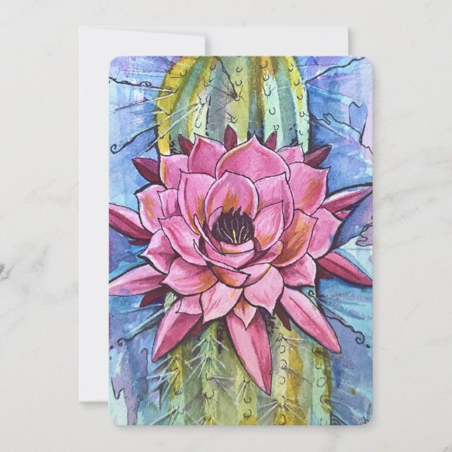 Desert Heart Holiday Card (Front)