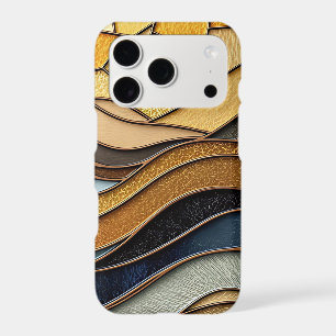 Desert Hills Sand Gold Mosaic Fine Art