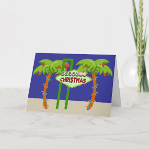 Desert Hoilday Holiday Card