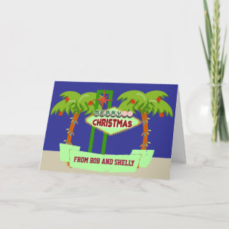 Desert Hoilday Too Holiday Card