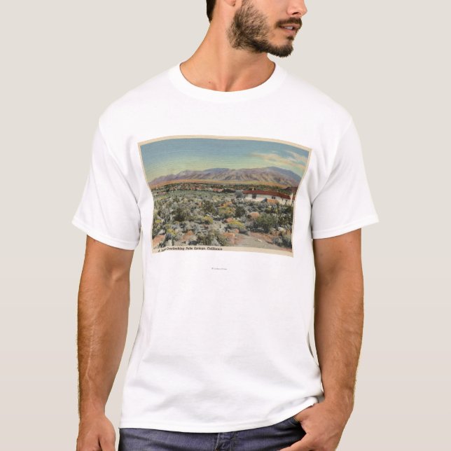 Desert Home Overlooking the City T-Shirt (Front)