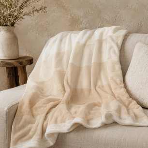 Desert Horizon Layers Fleece Blanket