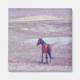 Desert Horse P8640 Magnet