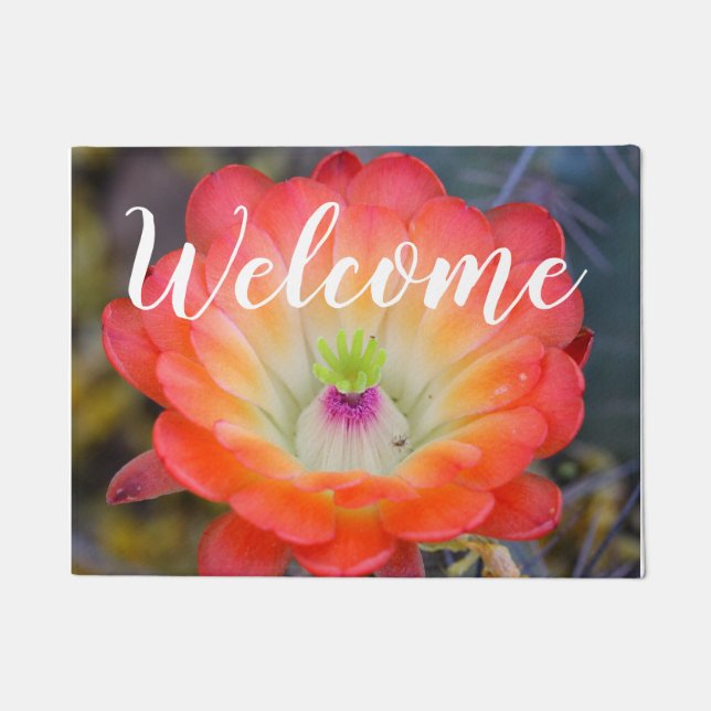 Desert in Bloom Doormat (Front)