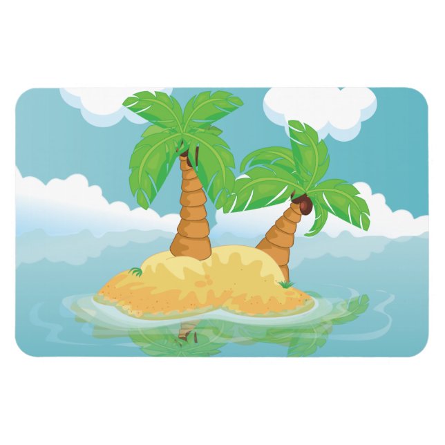 Desert Island Magnet (Horizontal)