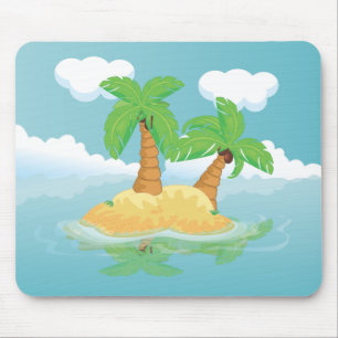 Desert Island Mouse Mat