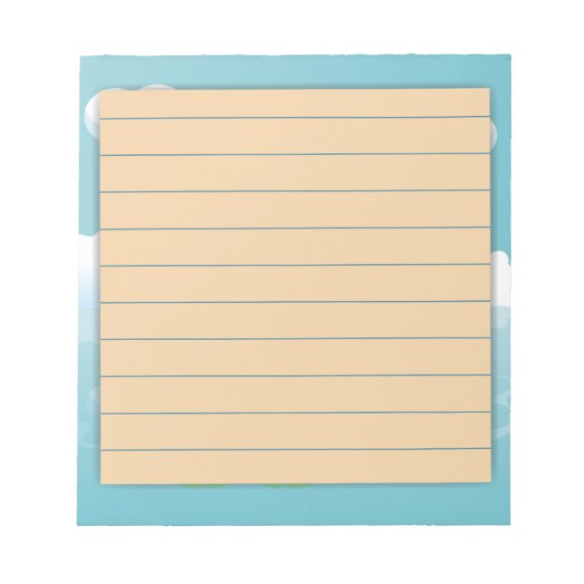 Desert Island Notepad (Front)