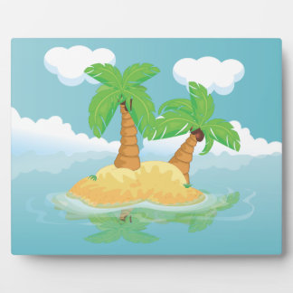 Desert Island Plaque