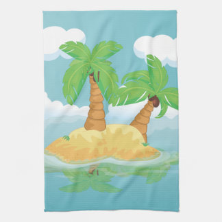 Desert Island Tea Towel