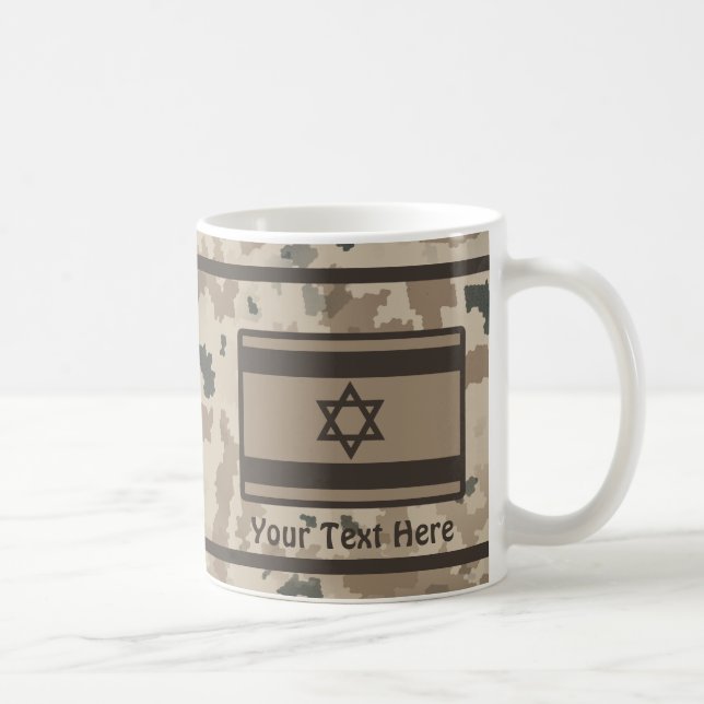 Desert Israeli Flag Coffee Mug (Right)